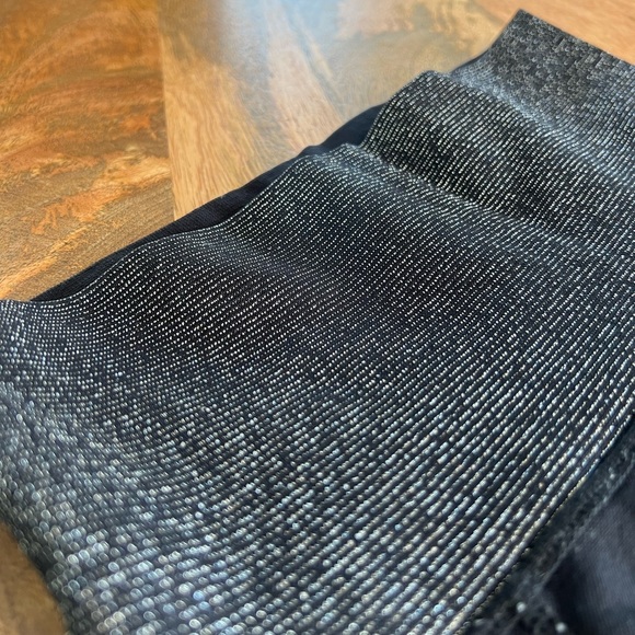 ✨Mono B Black Leggings with Sparkle details - Picture 2 of 4